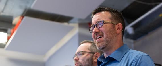 Cantors singing at Rimon School of Music